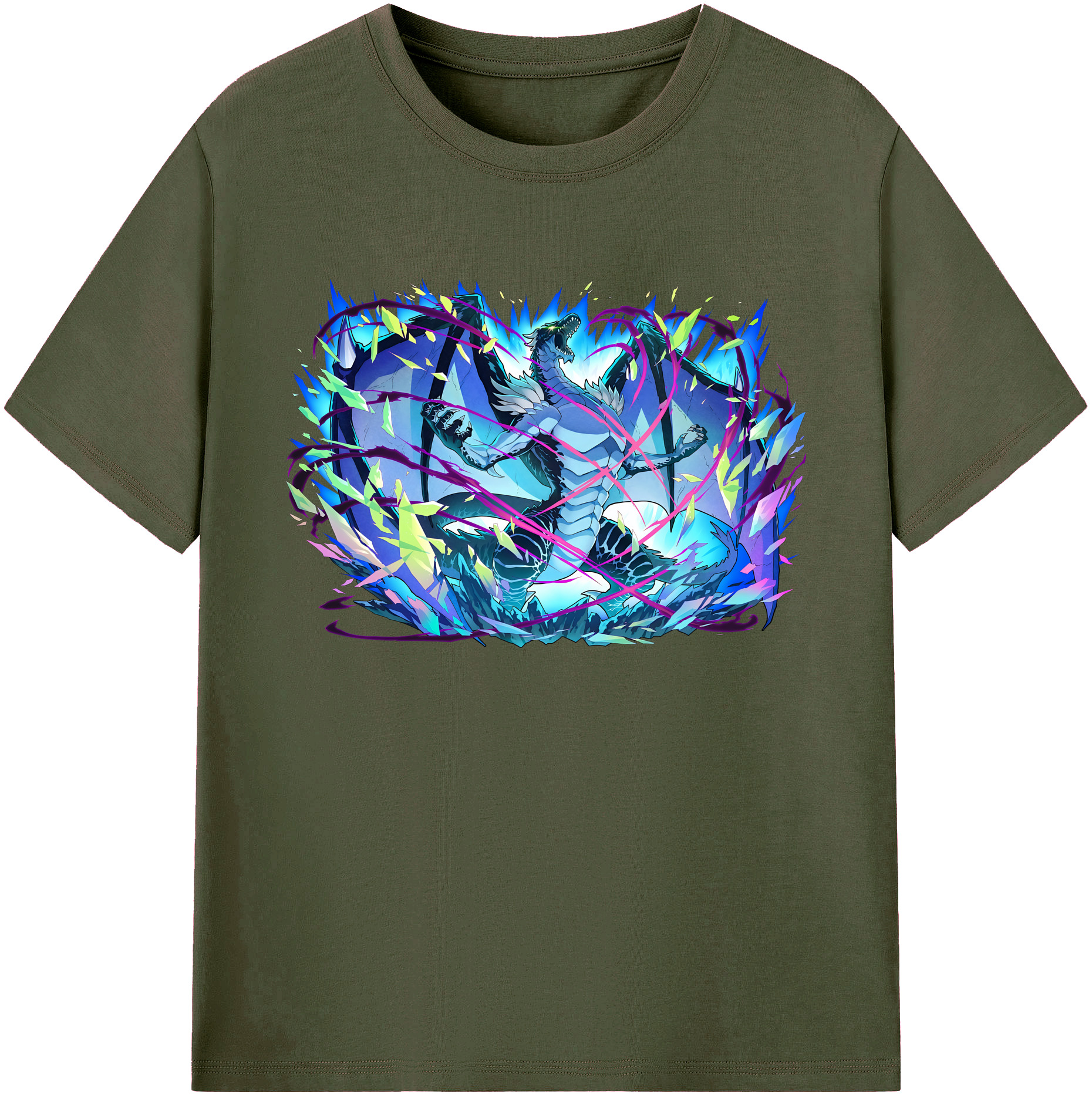 （画像用） 転スラ Regarding Reincarnated to Slime 綿100％ メンズ半袖Tシャツ｜肌触りやわらか＆通気性